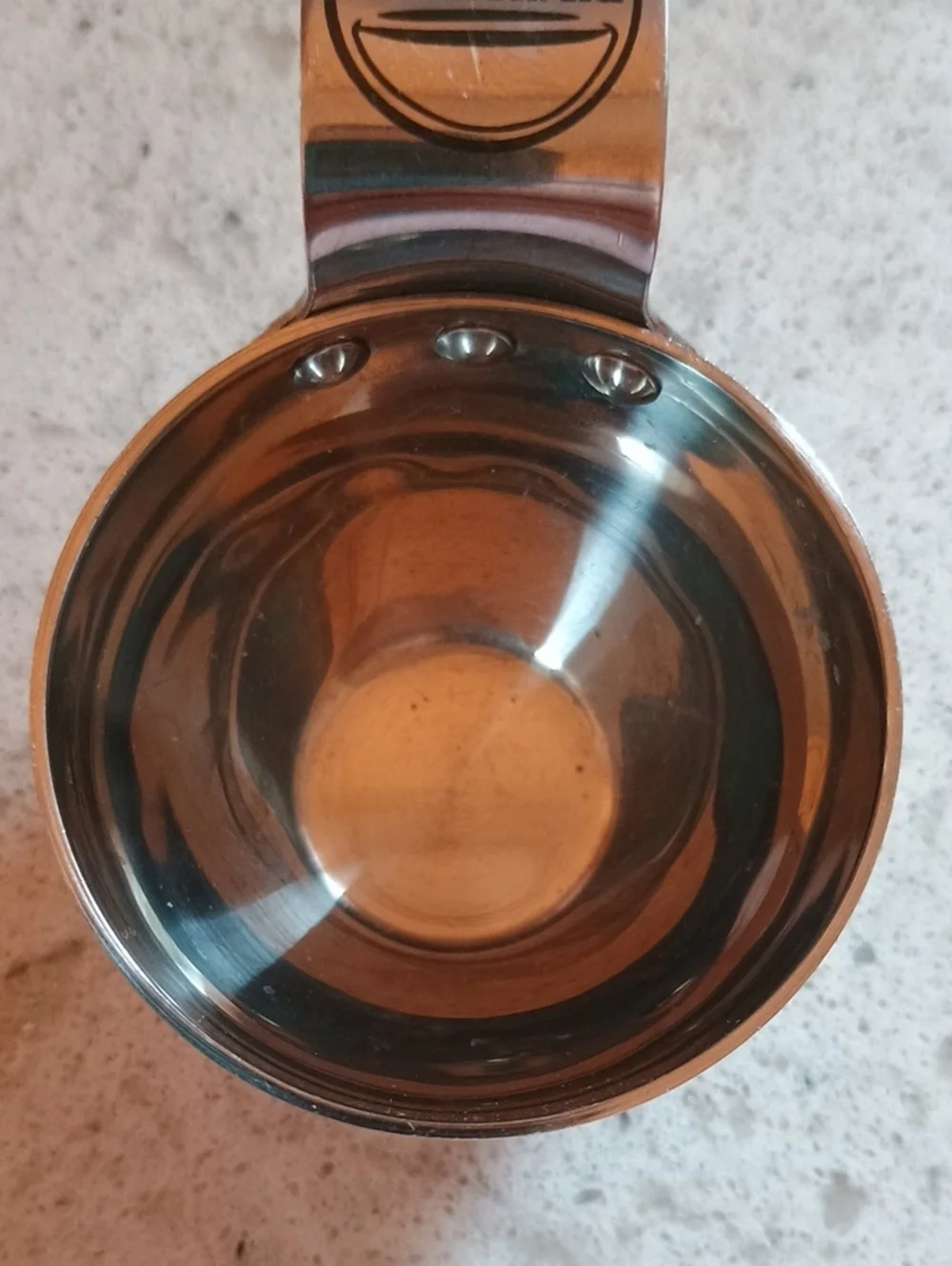 KitchenAid 3 Piece Stainless Steel Measuring Cup Set - 1 Cup, 1/4 Cup, 1/3 Cup